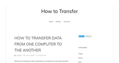 Desktop Screenshot of howtotransfer.com